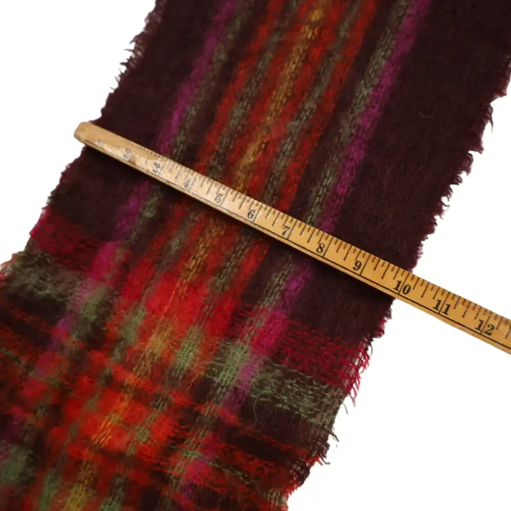 Vintage John Hanly Ireland Mohair Wool Blend Scarf